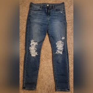EUC American Eagle jeggings size 10